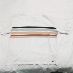 hollister striped tee